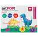 artPOP! Washable Tempera Paint Stick Set - Set of 24, Classic, Neon, and Metallic Colors, front of packaging