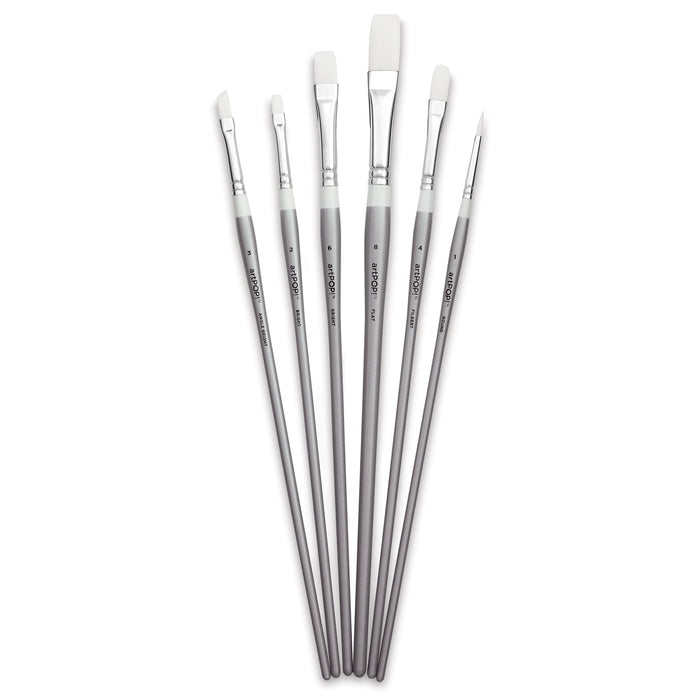 artPOP! Premium Plus Synthetic Acrylic & Oil Brush Set