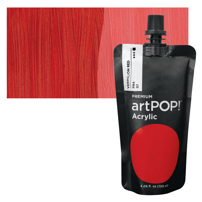 artPOP! Heavy Body Acrylic Paint - Emerald Green, 120 ml Pouch