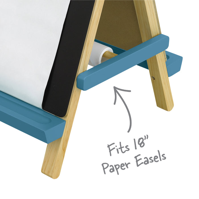 artPOP! Kids Craft Paper Roll - White, 12" x 30 ft, used with a paper easel