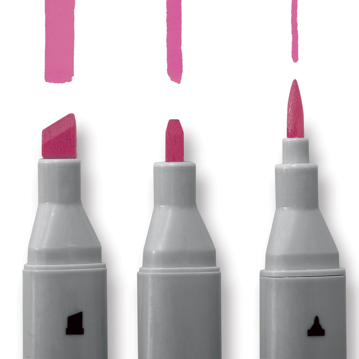 artPOP! Infinity Brush Marker Set - Set of 144, Assorted, different tip swatches