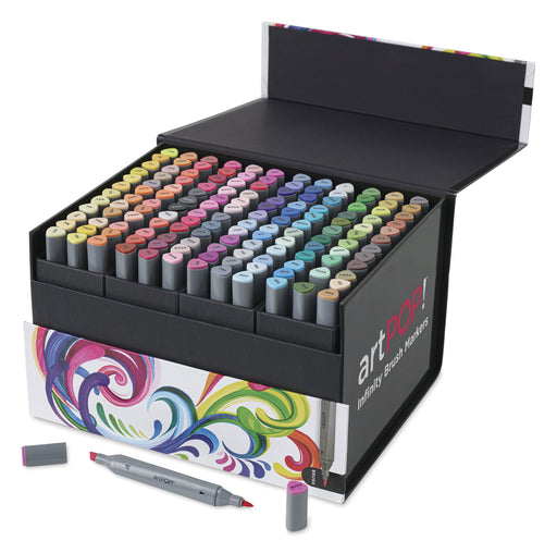 artPOP! Infinity Brush Marker Set - Set of 144, Assorted, marker with packaging View 1