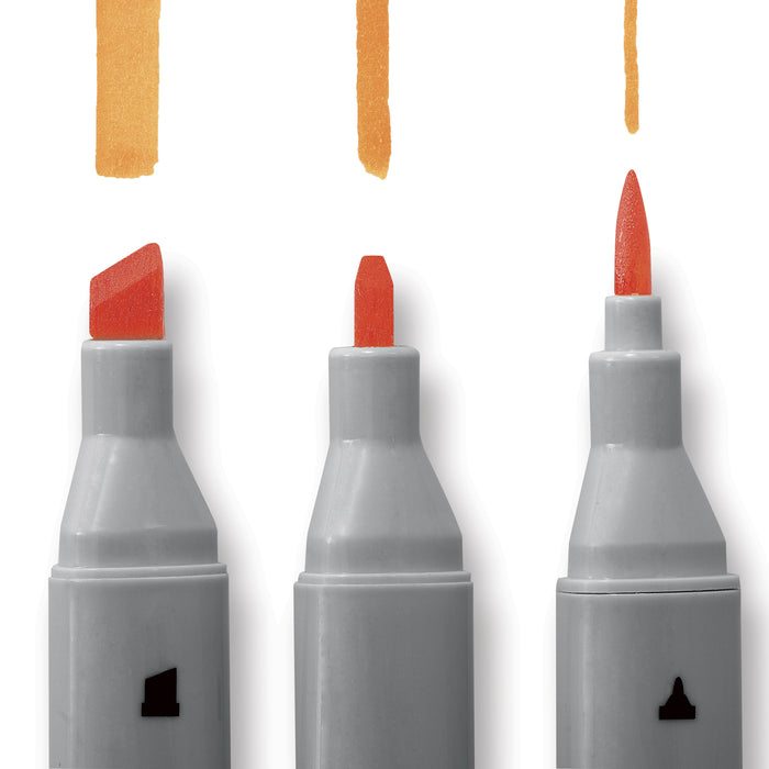 artPOP! Infinity Brush Marker Set - Set of 36, Assorted, different tip swatches