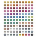 artPOP! Chisel and Brush Dual Tip Alcohol Art Marker Set - Set of 121, Assorted, color-codes on caps