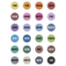 artPOP! Chisel and Brush Dual Tip Alcohol Art Marker Set - Set of 25, Assorted, color-codes on caps