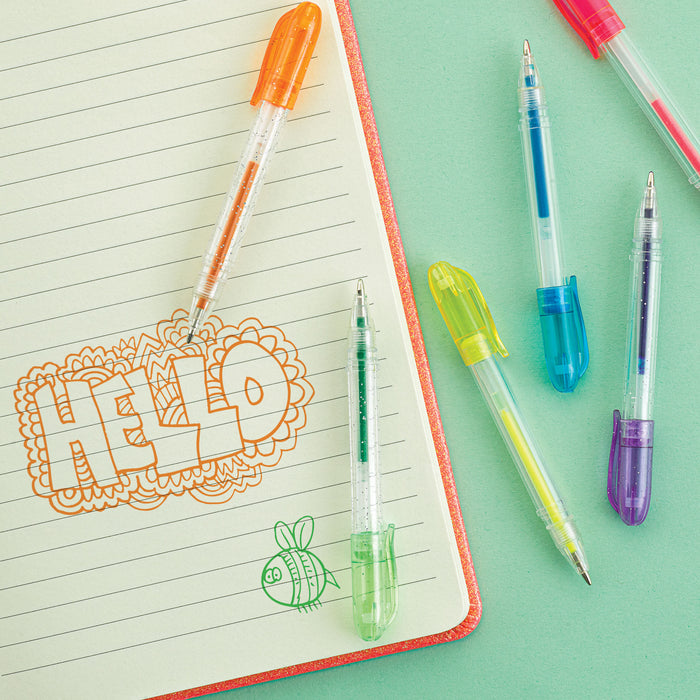artPOP! Mini Gel Pens (Notebook with doodle drawings and pens)