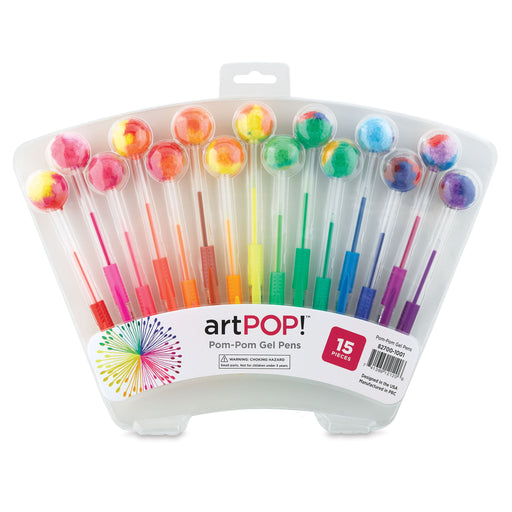 artPOP! Pom Pom Gel Pens - Pkg of 15 (In package) View 2